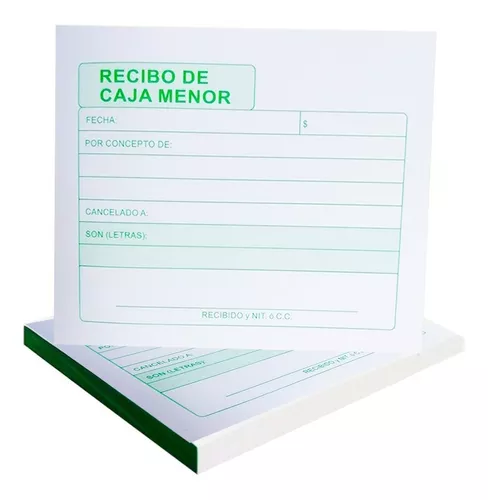 TALONARIO DE COBRO PERIODICO PEQUEÑO
