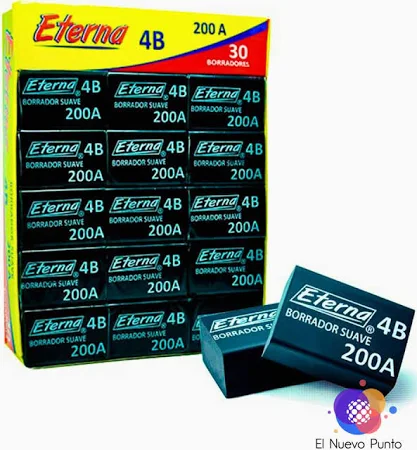 BORRADOR 4B NEGRO SUAVE ETERNA / GIPAO