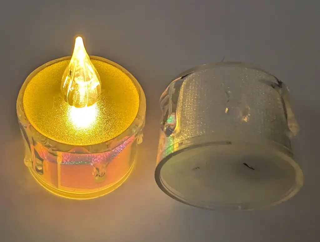 VELA LED TORNASOL PEQUEÑA