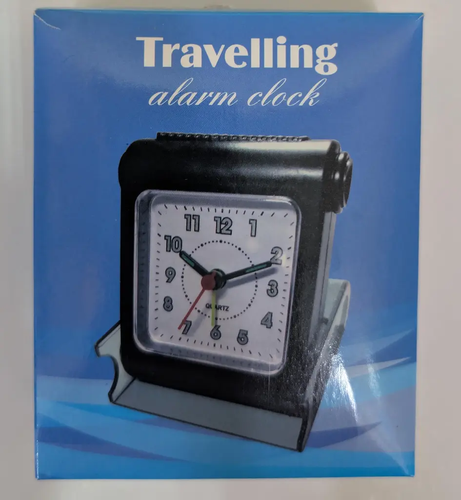 RELOJ DESPERTADOR TRAVELLING