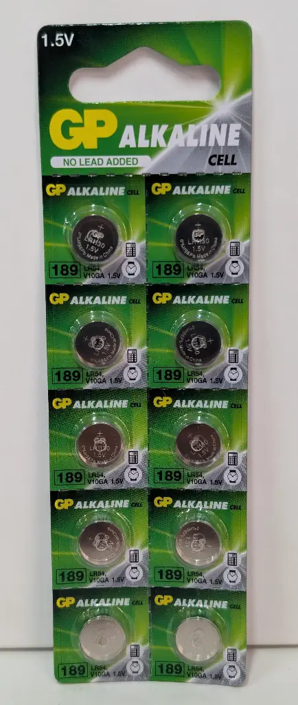 PILA PLANA LR1130 ALKALINE PEQUEÑA