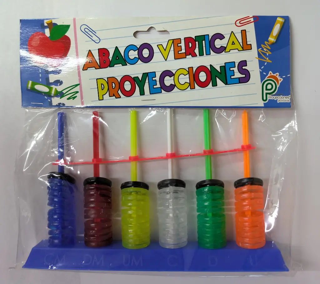 ABACO ABIERTO PEQUEÑO LINEA AZUL