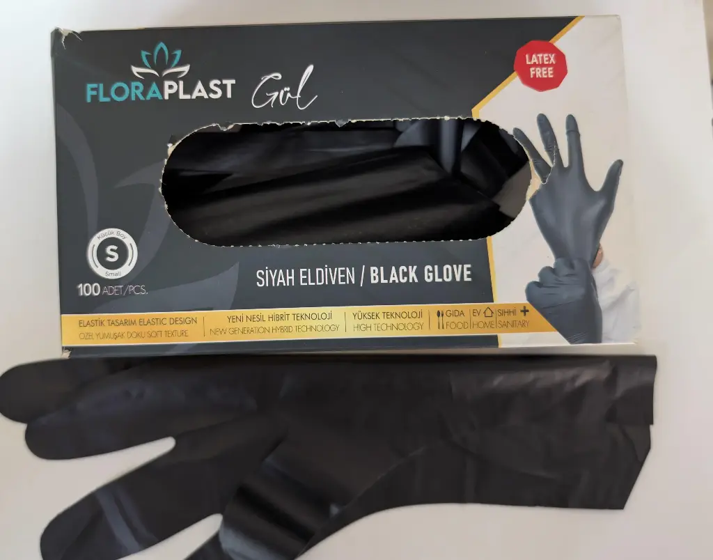 GUANTE NITRILO SENCILLO PLASTICO