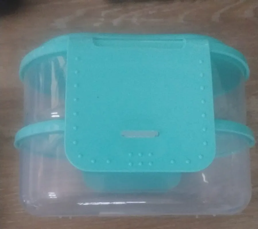 COCA HERMÉTICA DOBLE RECTANGULAR