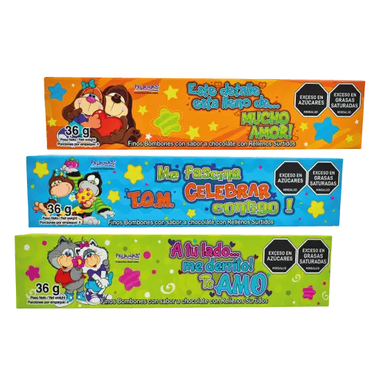 CHOCOLATE ESTUCHE LI ALEXA X 36 GR ADRO