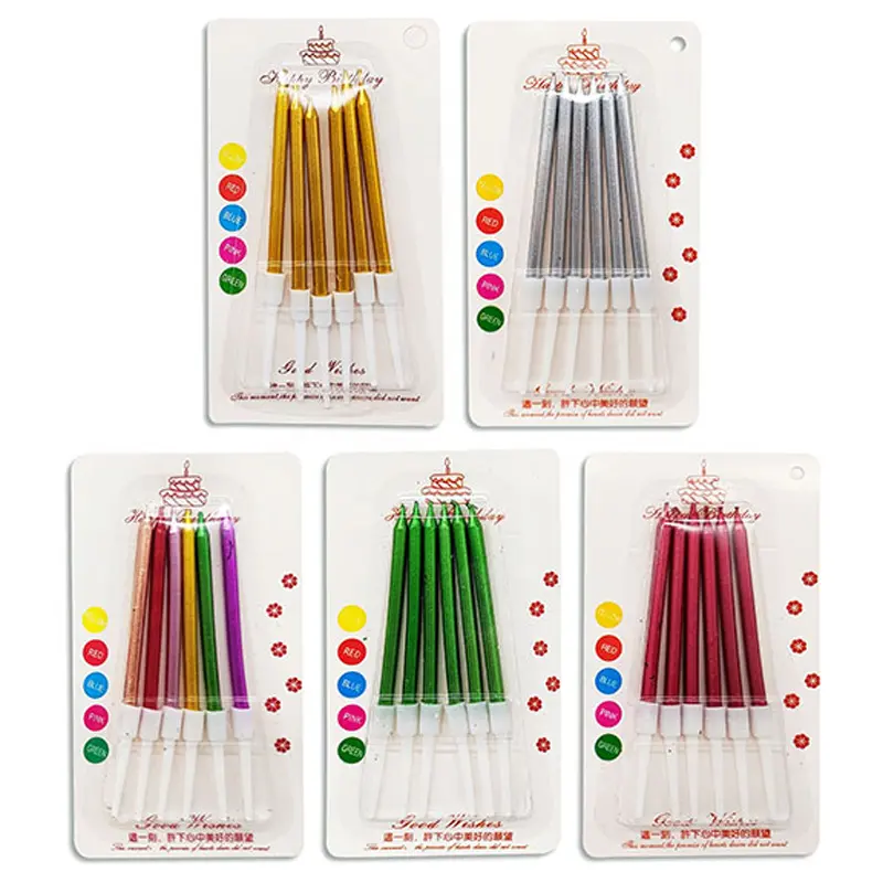 VELA DE CUMPLEAÑOS X 12 UND