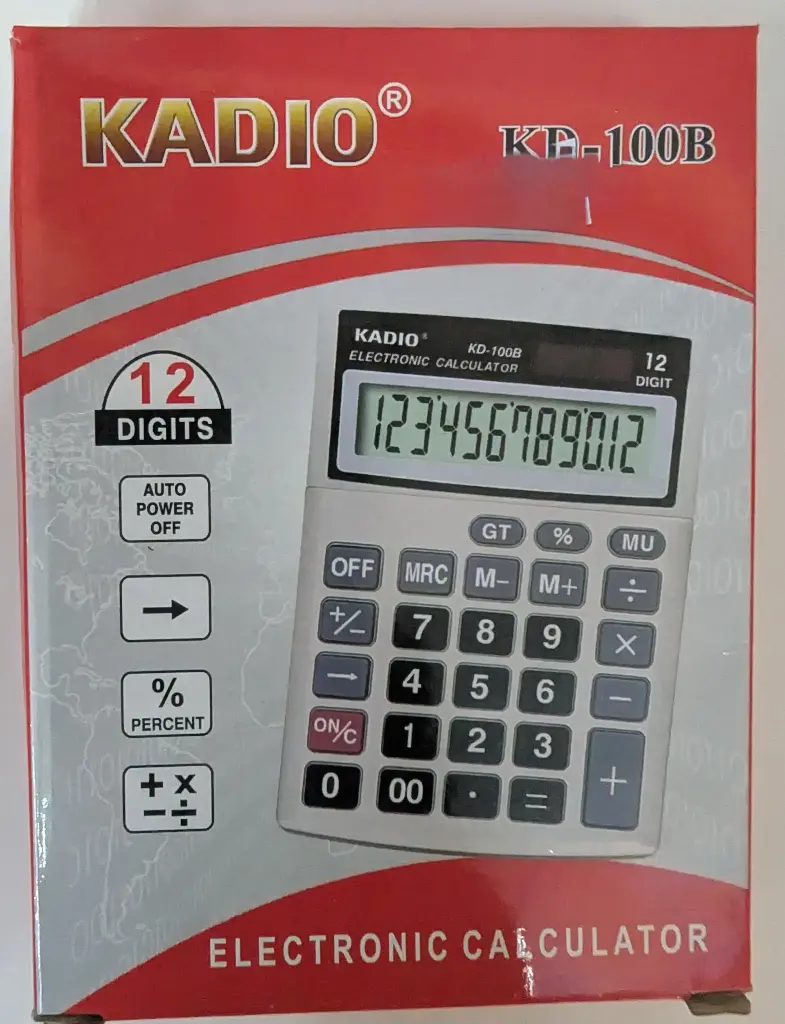 CALCULADORA KADIO KD-100B