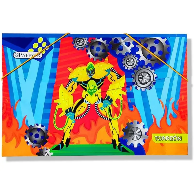 CARPETA FUELLE RESORTE PAPPYER CARTON