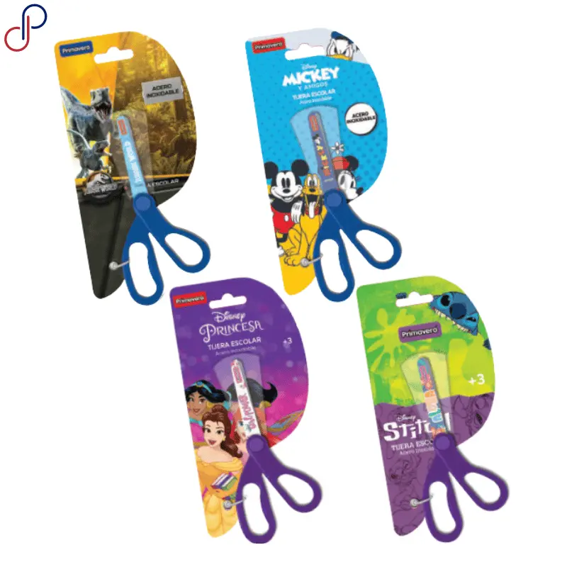 TIJERAS PRIMAVERA PERSONAJES