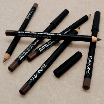 LAPIZ DELINEADOR DE OJOS CORTO CON TAPA SAMY NEGRO