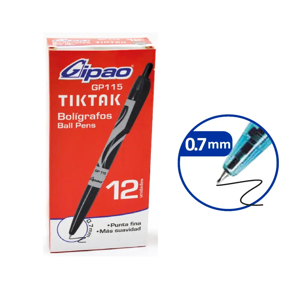LAPICERO RETRACTIL GIPAO GP 115