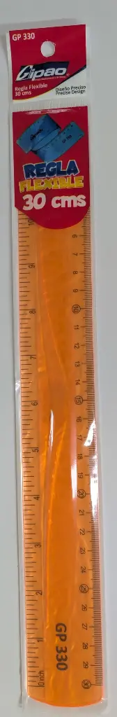 REGLA FLEXIBLE GIPAO X30 CM GP-330