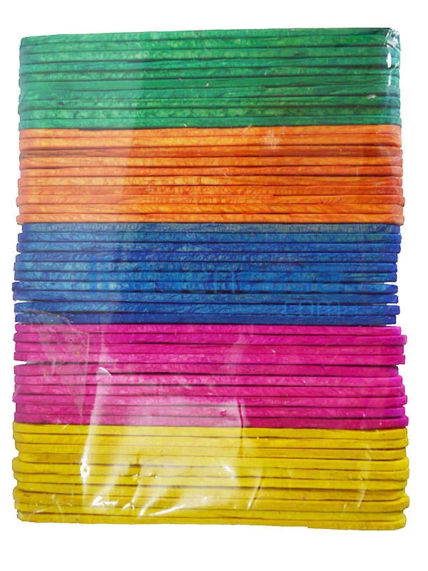 PALO PALETA DE COLORES PAQUETE 50 UND