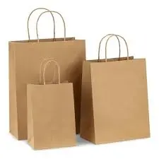 BOLSA REGALO KRAFT LISA SIN ESTAMPADO (mediana)