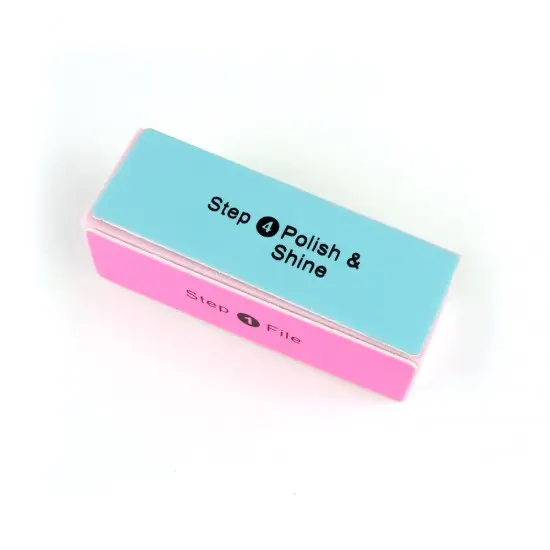 CUBO PULIDOR CUATRO PASOS - POLISHADOR UÑAS