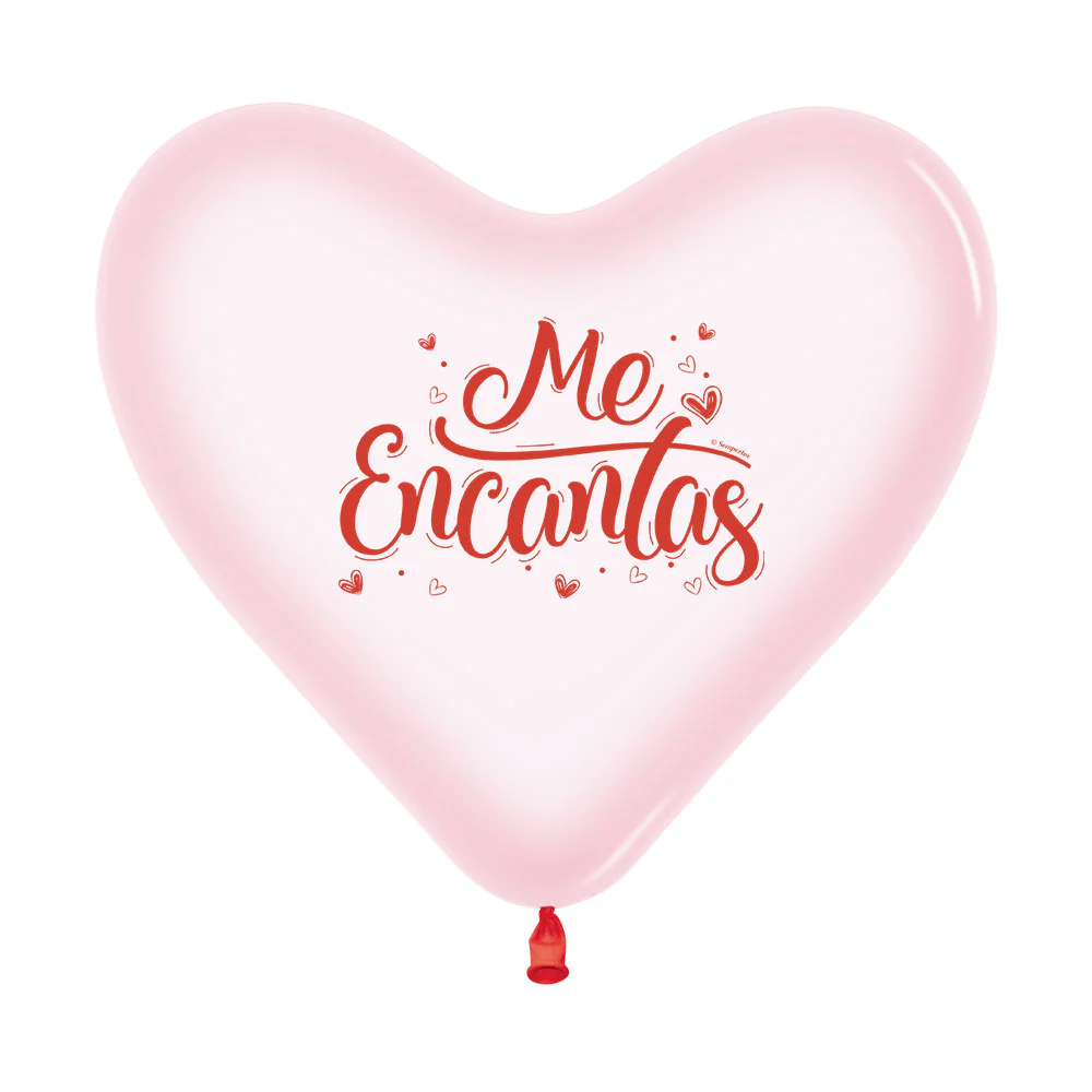 GLOBO SEMPERTEX X UNIDAD CORAZÓN ME ENCANTAS