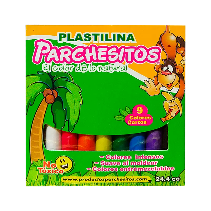 PLASTILINA JUMBO PARCHESITOS