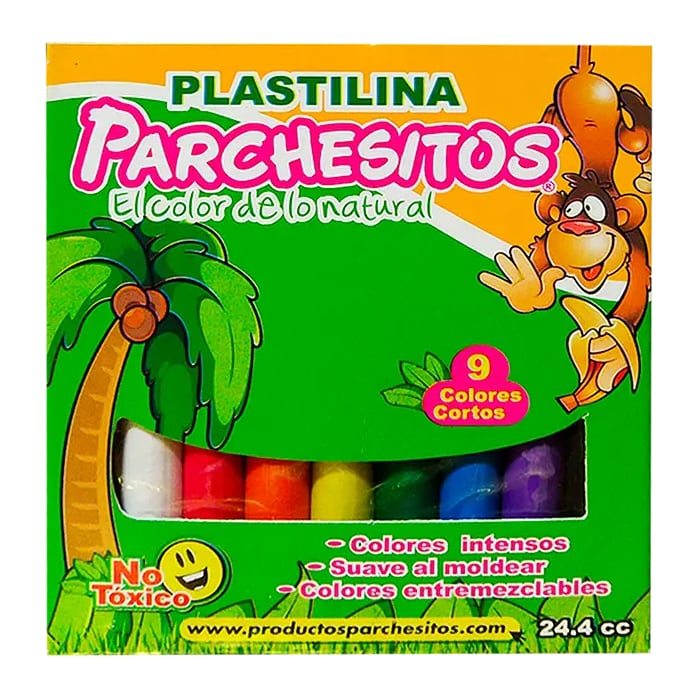 PLASTILINA JUMBO PARCHESITOS