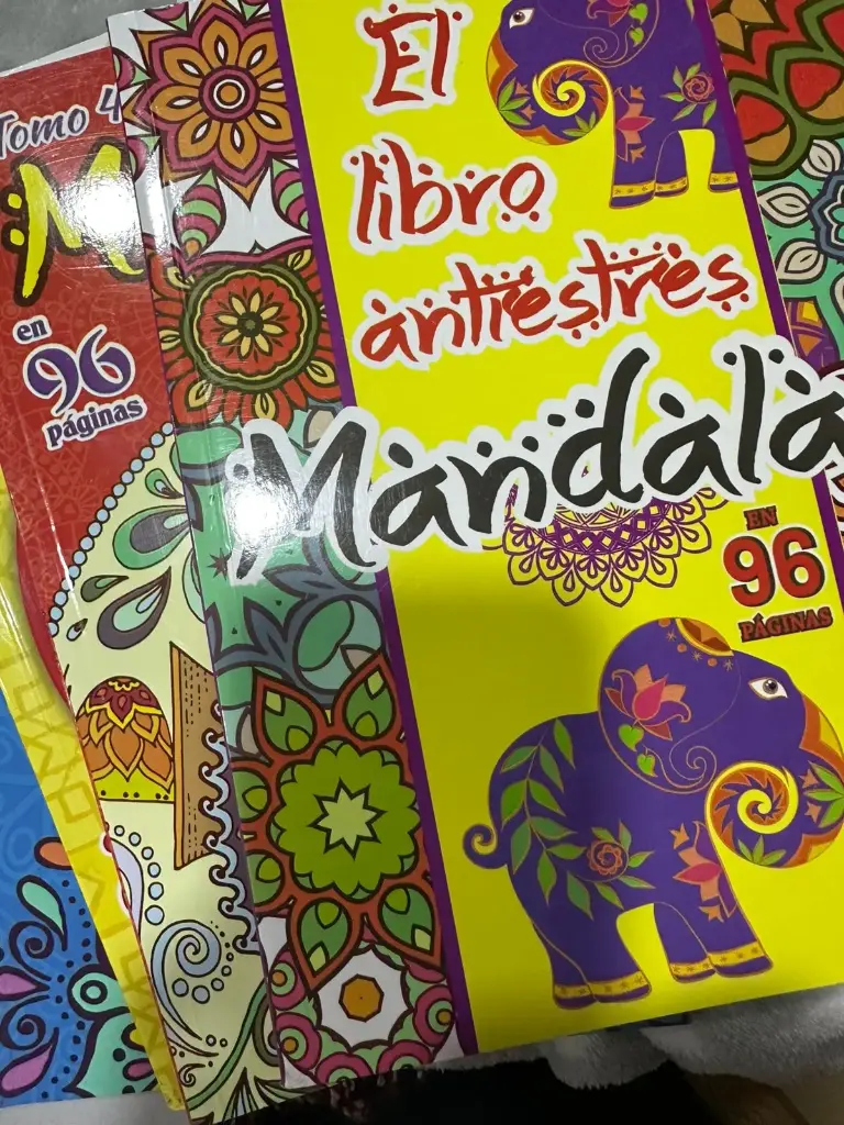 LIBRO MANDALAS PINTA ARTE