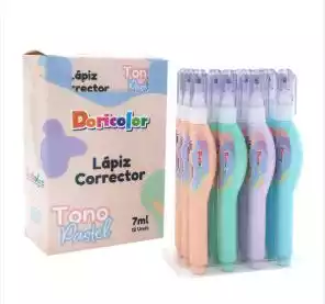 CORRECTOR LAPIZ DORICOLOR PASTEL X7 ML