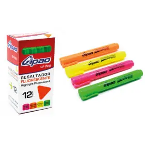 RESALTADOR PASTEL X UNIDAD GIPAO