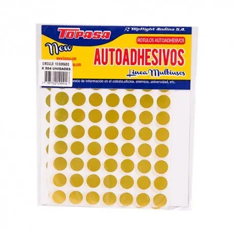 ROTULO REDONDO ADHESIVOS STICKERS