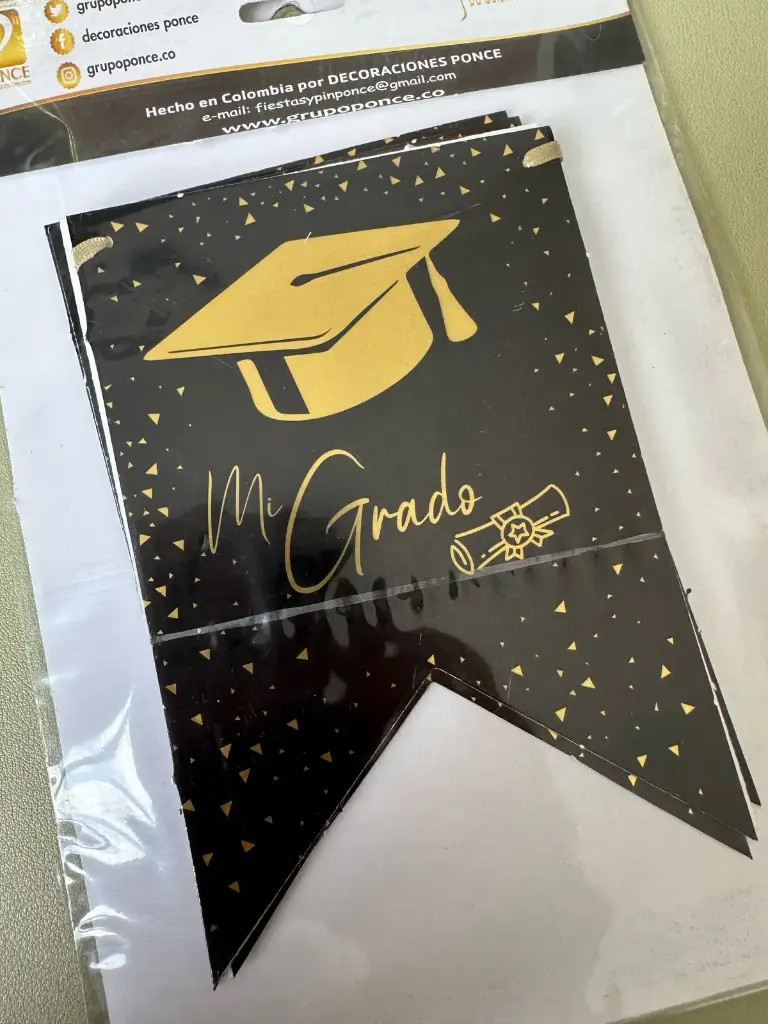 CENEFAS - LETRERO-BANDERIN / GRADO