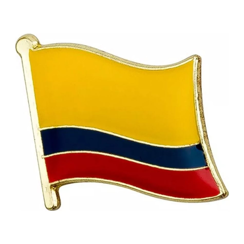 PIN PRENDEDOR BANDERA COLOMBIA