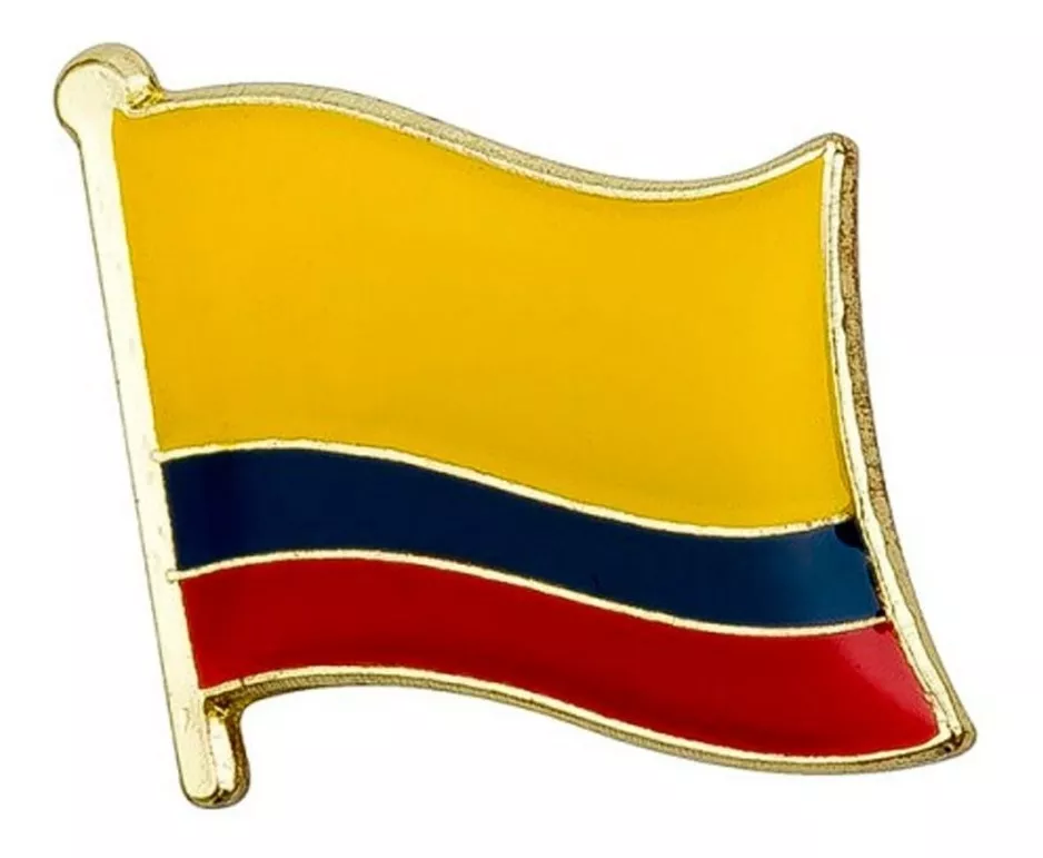 PIN PRENDEDOR BANDERA COLOMBIA