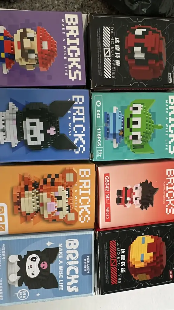 ROMPECABEZA FICHAS LEGO 3D