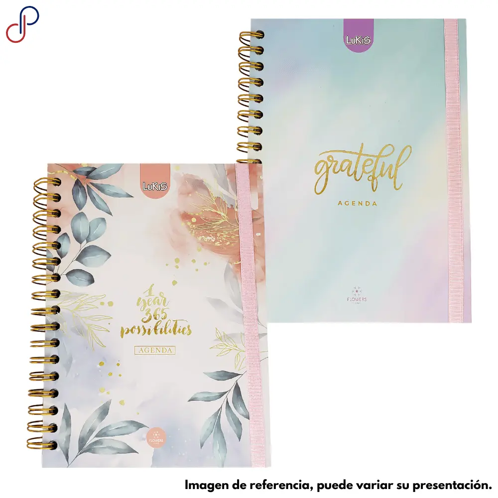 AGENDA ARGOLLADA CON CAJA LUKIS