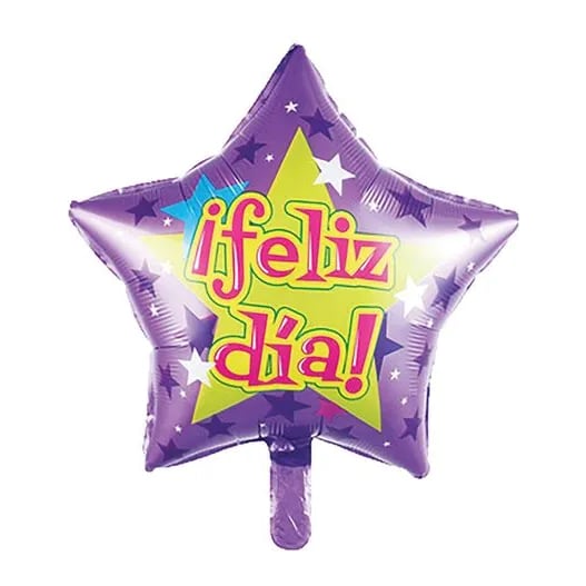 GLOBO METALIZADO FIGURAS 10"