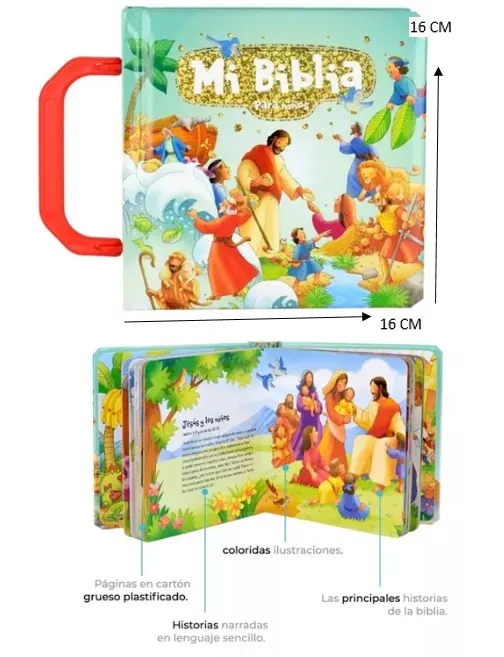 BIBLIA JESUS CON MANIJA