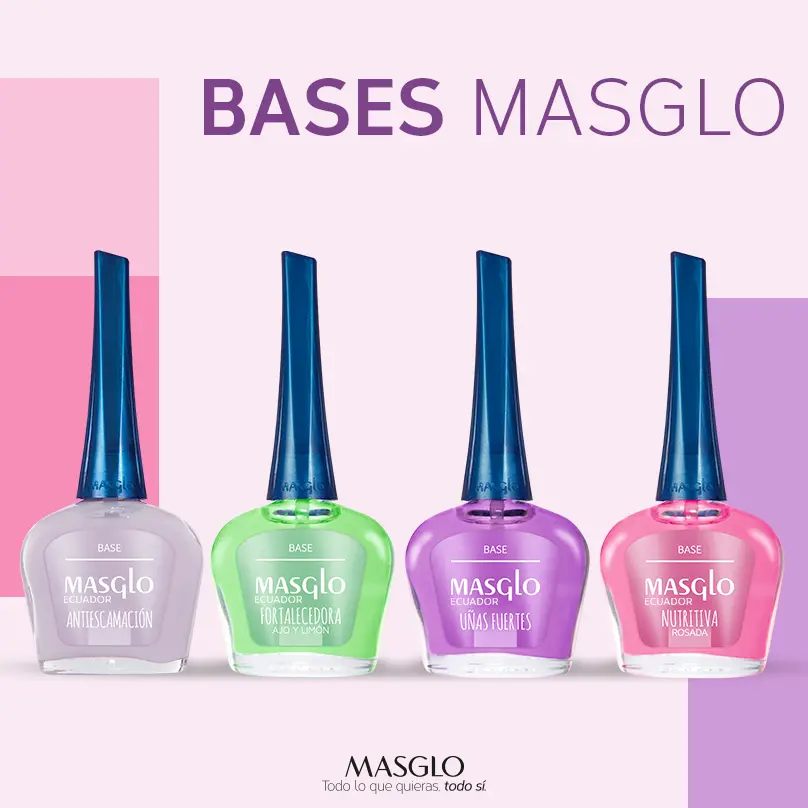 ESMALTE MASGLO BASES
