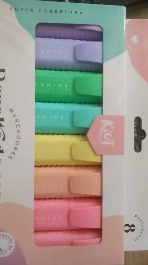 RESALTADOR KIUT PASTEL x 8 UND