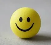 GOMA / PELOTA  ANTIESTRES CARITA FELIZ