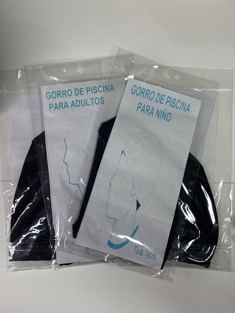 GORROS DE PISCINA TELA