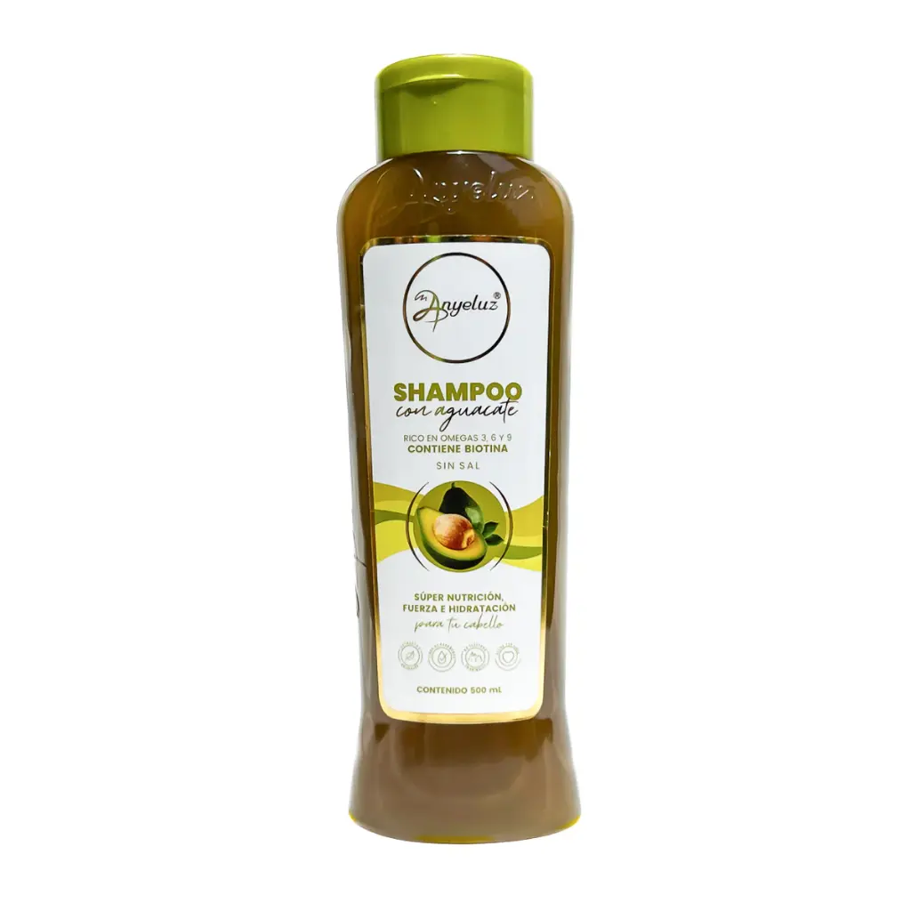 SHAMPOO ANYELUZ CON AGUACATE 500ML