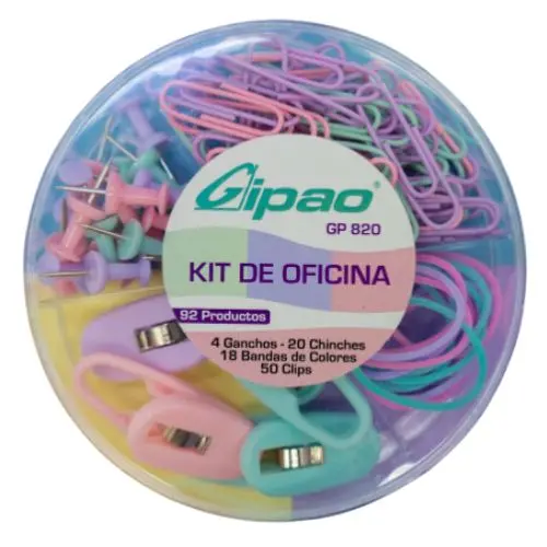 KIT OFICINA PASTEL GIPAO GP820