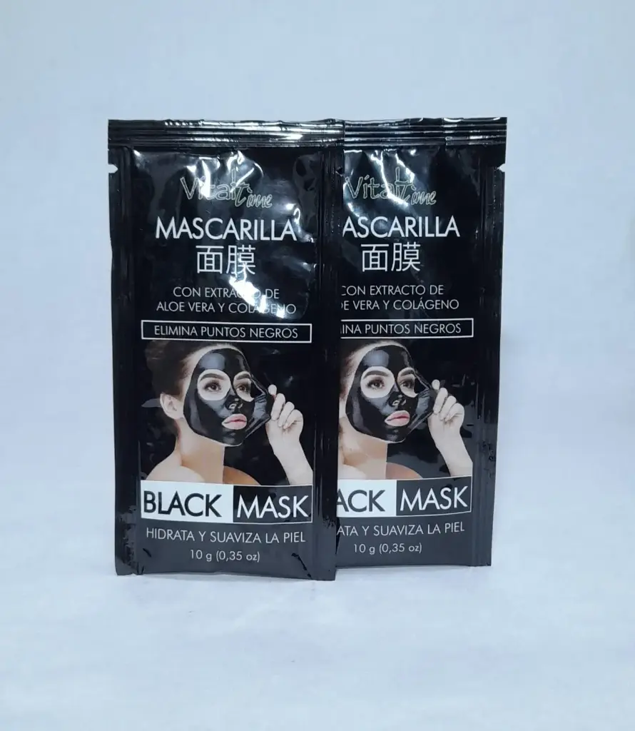 MASCARILLA TIME PUNTOS NEGROS