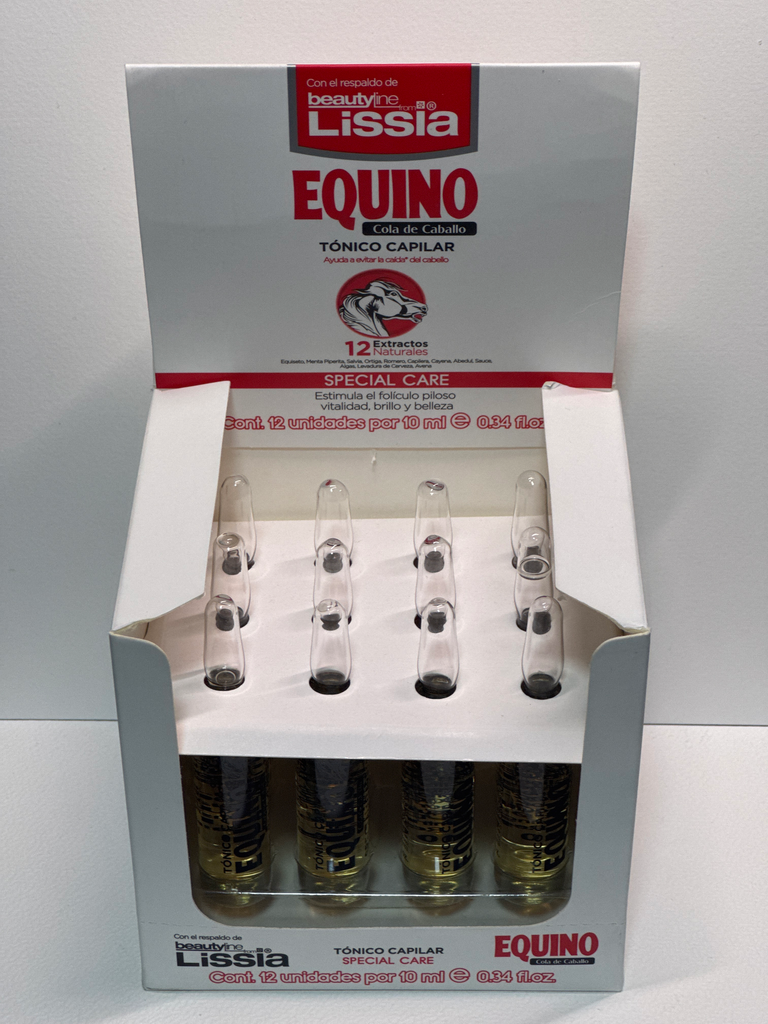 TÓNICO CAPILAR EQUINO AMPOLLETA COLA DE CABALLO
