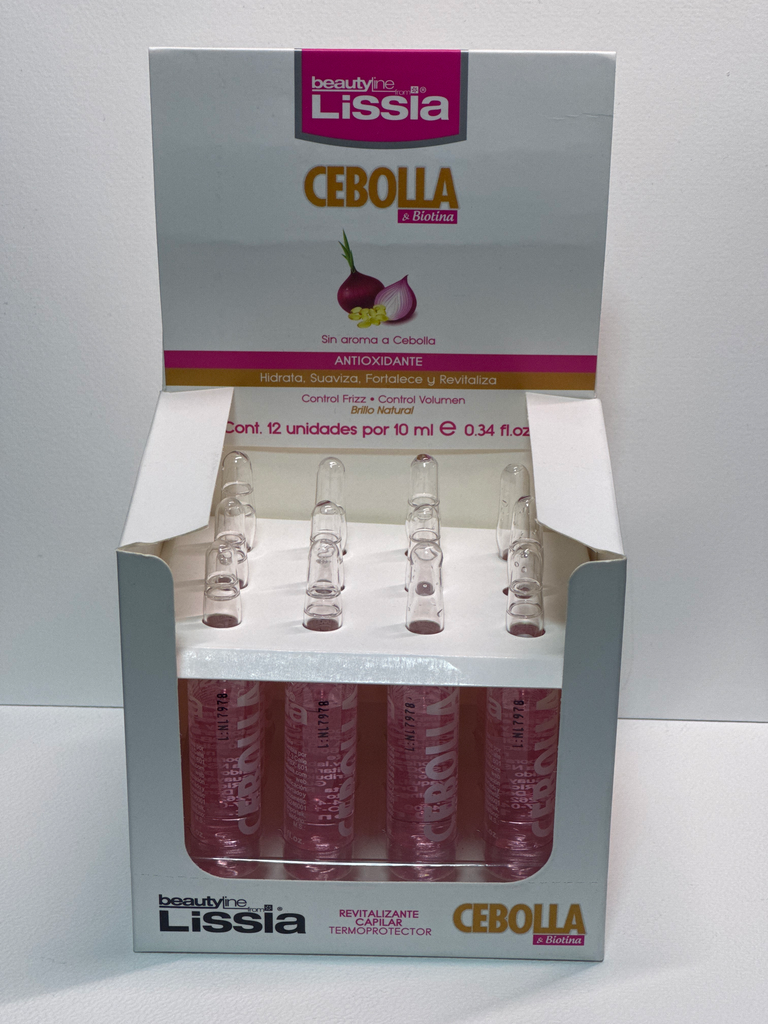 AMPOLLETA TÓNICO CAPILAR CEBOLLA ANTIOXIDANTE