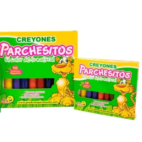 CRAYOLA PARCHESITOS X 10