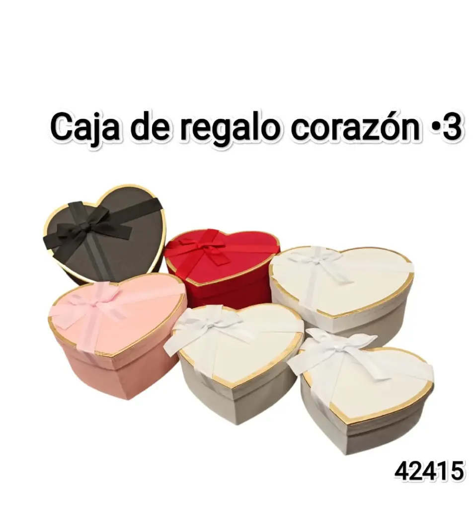 CAJA REGALO CORAZÓN
