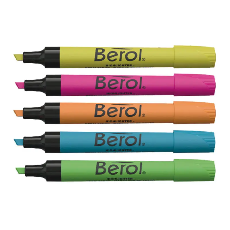 RESALTADOR BEROL (AMARILLO)