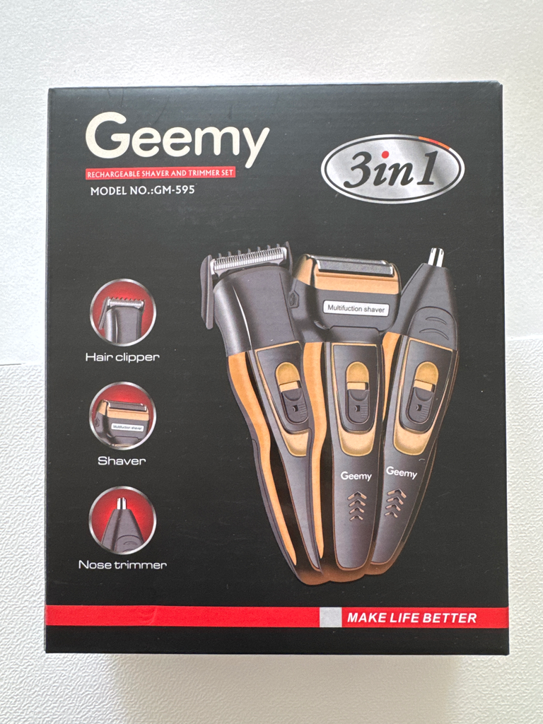 MÁQUINA GEEMY 3 EN 1 GM-595