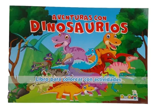 LIBRO AVENTURAS PARA COLOREAR