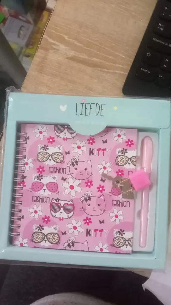 DIARIO INFANTIL CON CANDADO CON LAPIZ