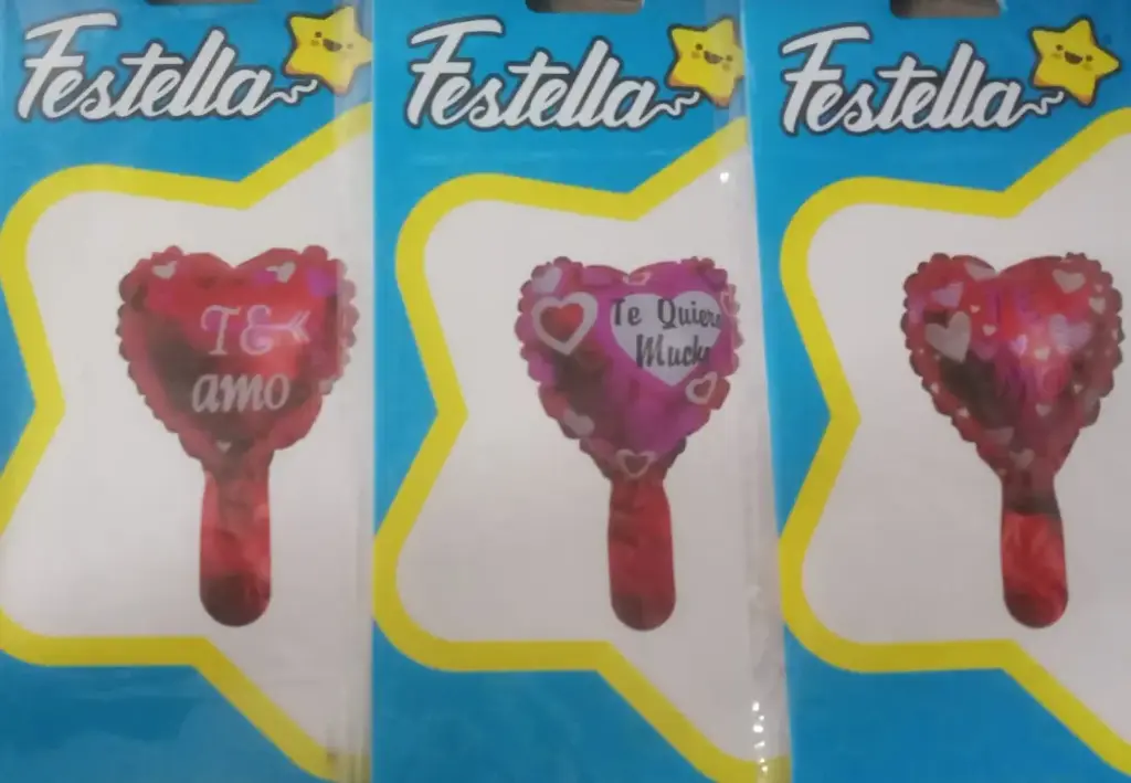 GLOBO METALIZADO 6" 