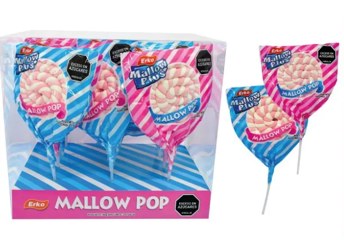 PALETA MARSHMALLOW X 65 GR MASMELO POP